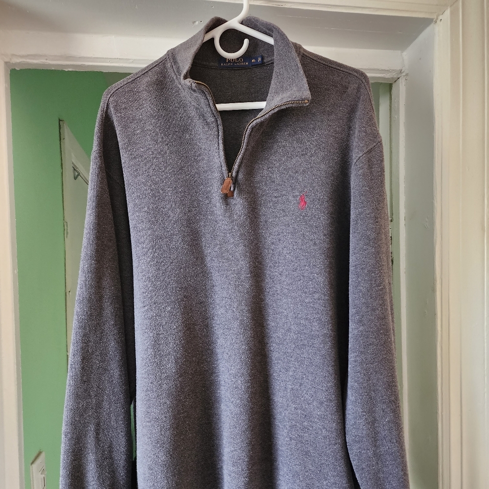 Ralph Lauren men's pullover sweat shirt. - Picture 1 of 8